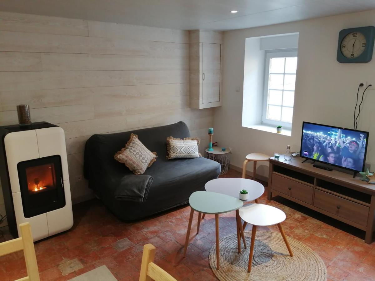 Charmante Petite Maison De La Cote Normande Курсёль-сюр-Мер Экстерьер фото